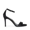 Steve Madden Illumine-R Sandal BLACK CRYSTAL