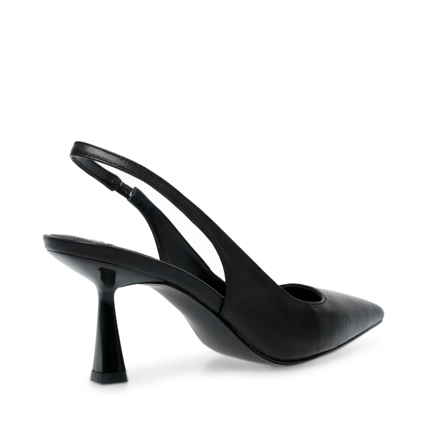Steve Madden Lustrous Pump BLACK LEATHER 5 Steve Madden Lustrous Pump BLACK LEATHER – Image 5
