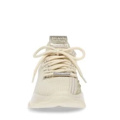 Steve Madden Maxilla-R Sneaker BONE 9 Steve Madden Maxilla-R Sneaker BONE -Steve Madden STEVEMADDEN INTL MAXILLA R BONE FRONT