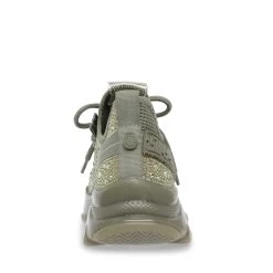 Steve Madden Maxilla-R Sneaker GREEN MULTI -Steve Madden STEVEMADDEN INTL MAXIMA MAXILLA R AGAVE BACK