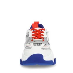 Steve Madden Possession Sneaker BLUE/WHITE -Steve Madden STEVEMADDEN INTL POSSESSION BLUE WHITE FRONT