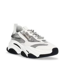 Steve Madden Possession Sneaker SILVER/WHITE 11 Steve Madden Possession Sneaker SILVER/WHITE -Steve Madden STEVEMADDEN INTL POSSESSION SILVER WHITE