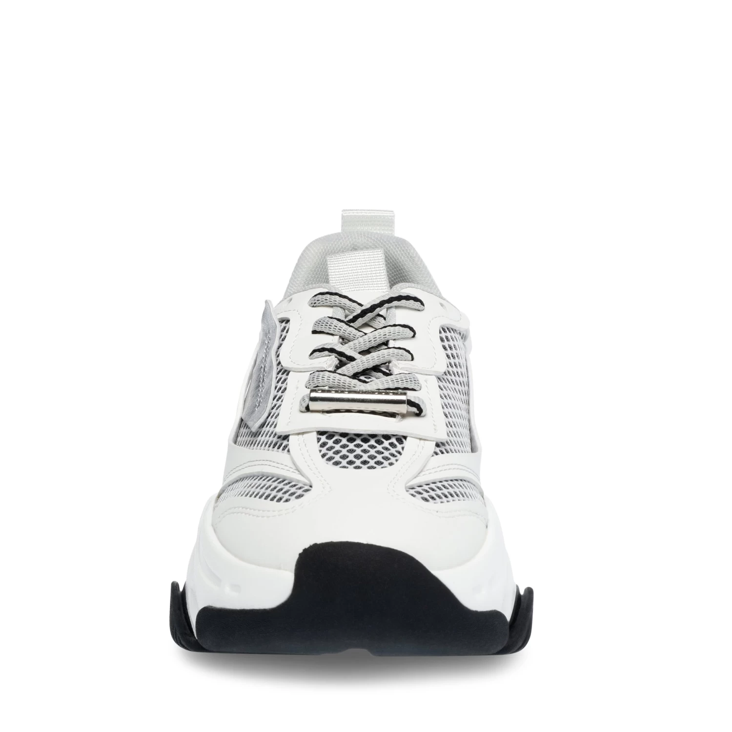 Steve Madden Possession Sneaker SILVER/WHITE 4 Steve Madden Possession Sneaker SILVER/WHITE – Image 4