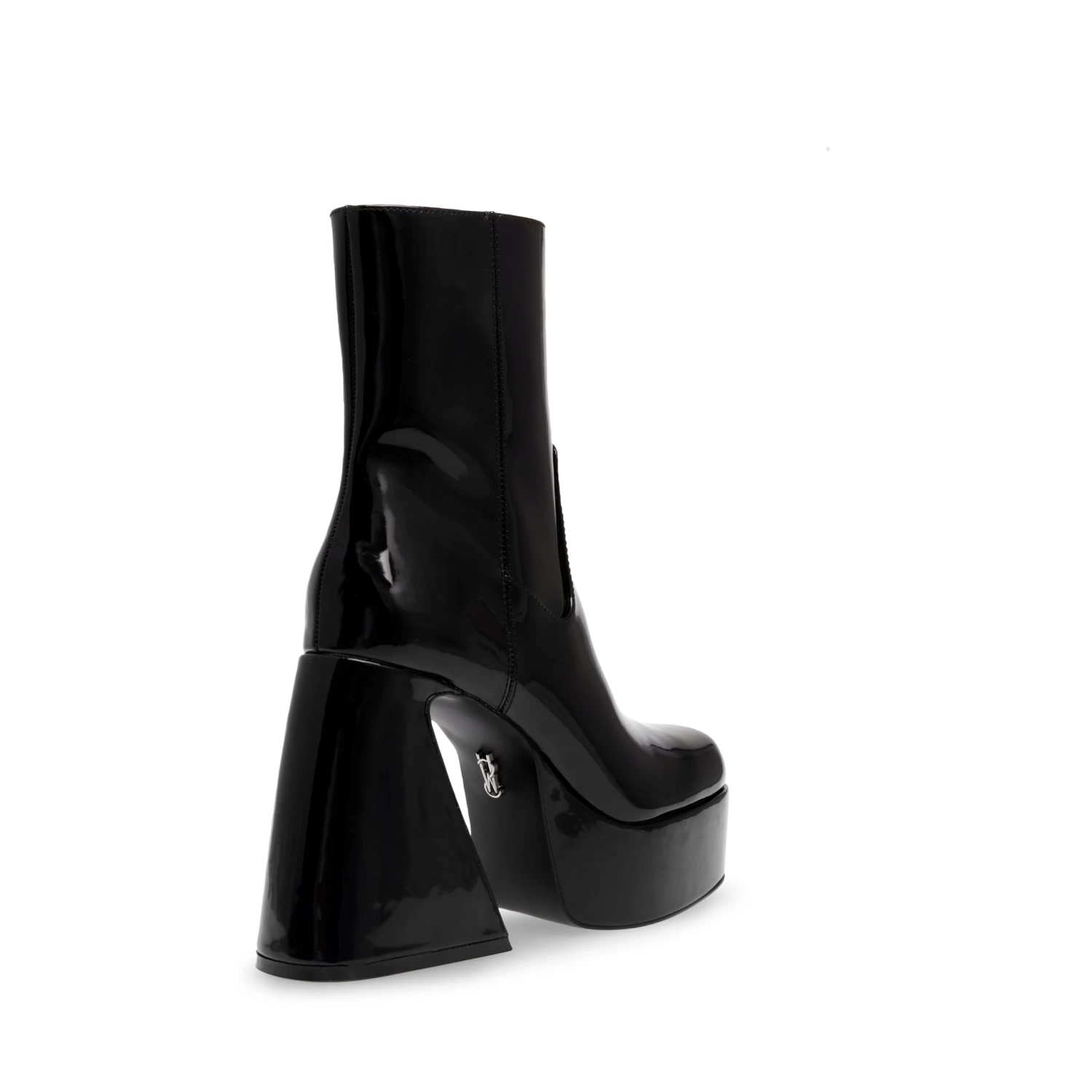 Steve Madden Profuse Bootie BLACK PATENT 6 Steve Madden Profuse Bootie BLACK PATENT – Image 6