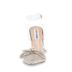 Steve Madden Valance Sandal CLEAR 13 Steve Madden Valance Sandal CLEAR -Steve Madden STEVEMADDEN INTL VALANCE CLEAR FRONT