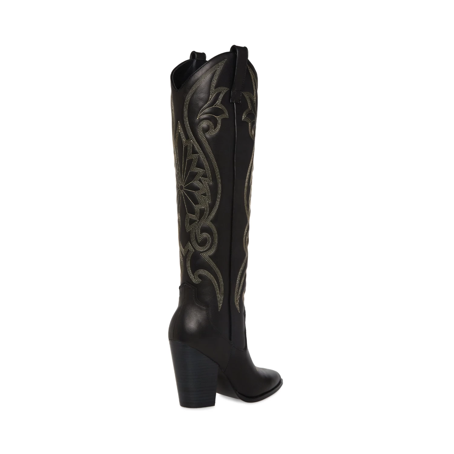 Steve Madden Lasso Boot BLACK LEATHER 7 Steve Madden Lasso Boot BLACK LEATHER – Image 7