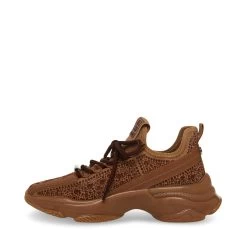 Steve Madden Maxilla-SM Sneaker BROWN/TAN 12 Steve Madden Maxilla-SM Sneaker BROWN/TAN -Steve Madden STEVEMADDEN SHOES MAXILLA SM BROWN TAN INSIDE