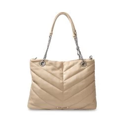 Bcameo Tote BEIGE -Steve Madden STEVEMADDEN INTL HANDBAGS BCAMEO BEIGE BACK