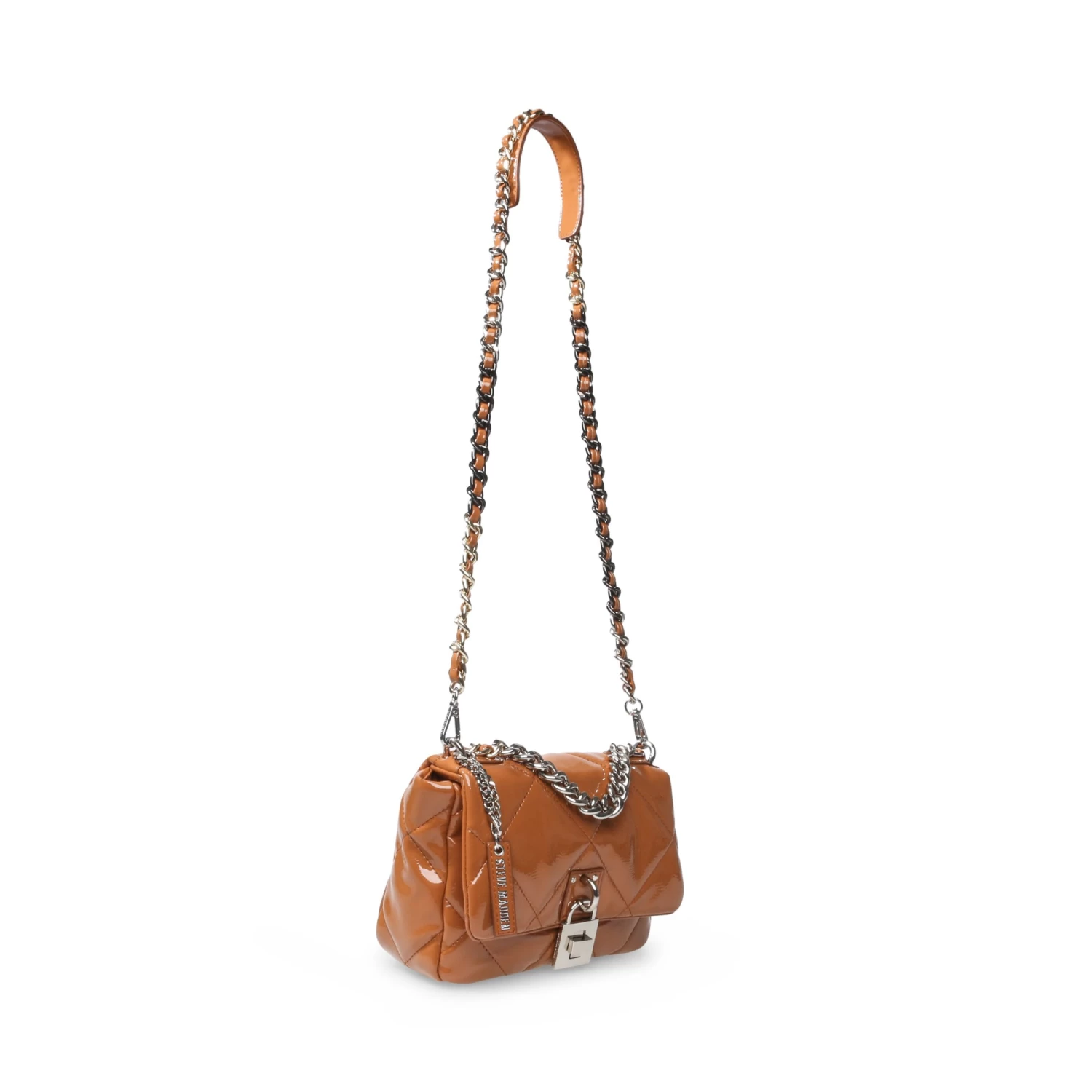 Bterra-P Crossbody Bag CAMEL PATENT 3 Bterra-P Crossbody Bag CAMEL PATENT â Image 3