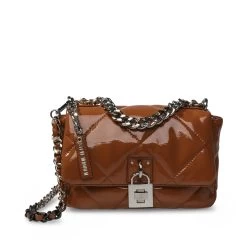 Bterra-P Crossbody Bag CAMEL PATENT