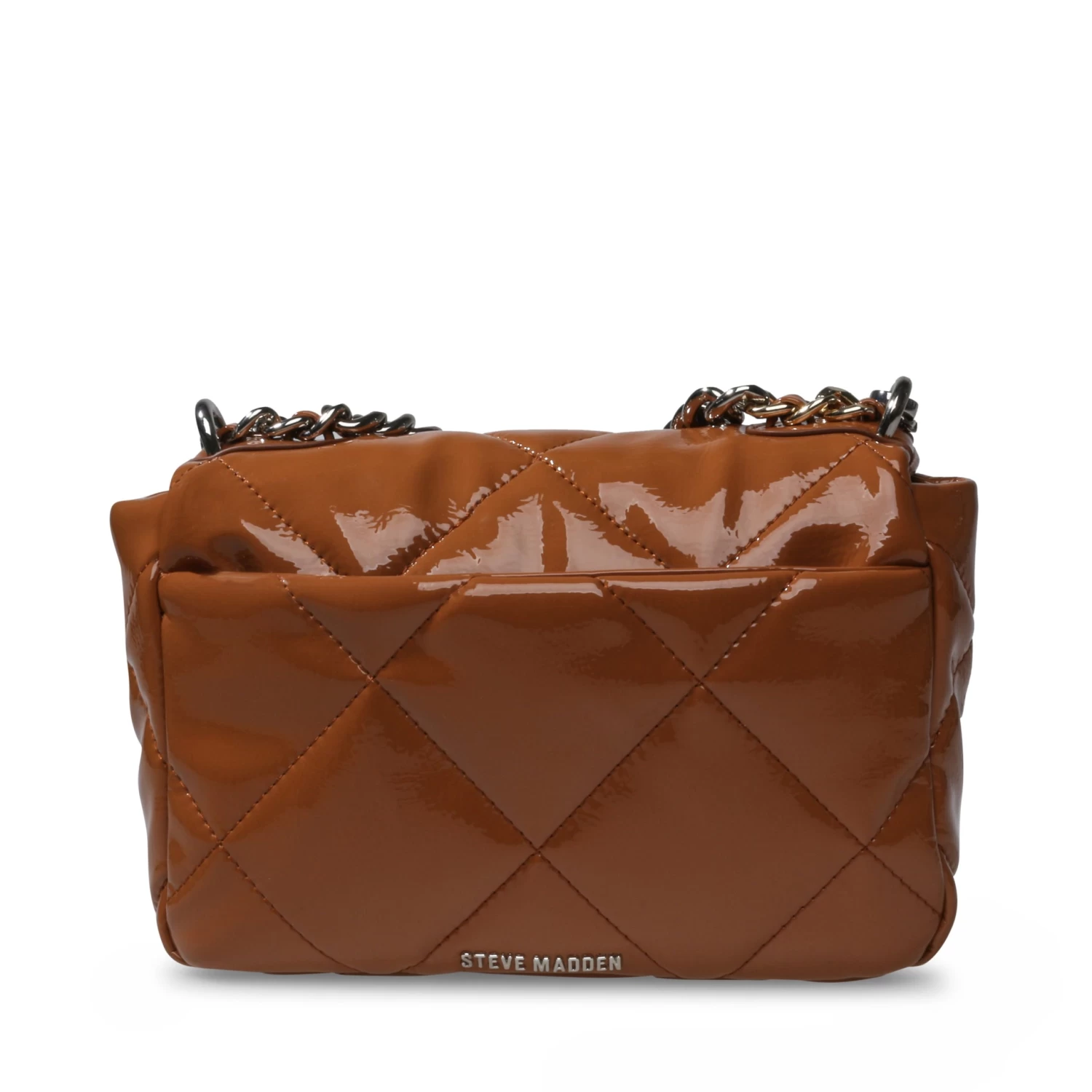 Bterra-P Crossbody Bag CAMEL PATENT 4 Bterra-P Crossbody Bag CAMEL PATENT â Image 4