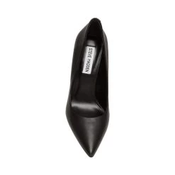 Steve Madden Vala Heel BLACK LEATHER -Steve Madden STEVEMADDEN INTL VALA BLACK LEATHER TOP 1518 1 preview