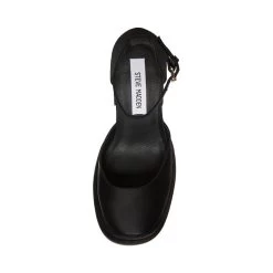 Steve Madden Charlize Sandal BLACK SATIN 11 Steve Madden Charlize Sandal BLACK SATIN -Steve Madden STEVEMADDEN SHOES CHARLIZE BLACK SATIN TOP preview